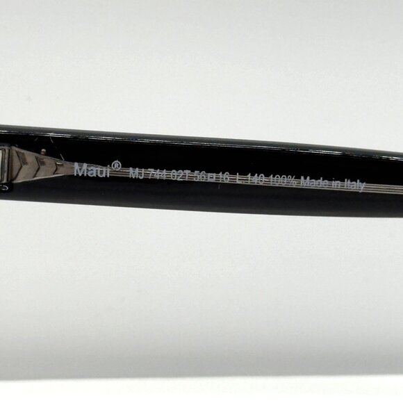 Maui Jim Starfish Polarized Sunglasses Black Tortoise Gray 744-02T Women RX Able - Picture 5 of 8